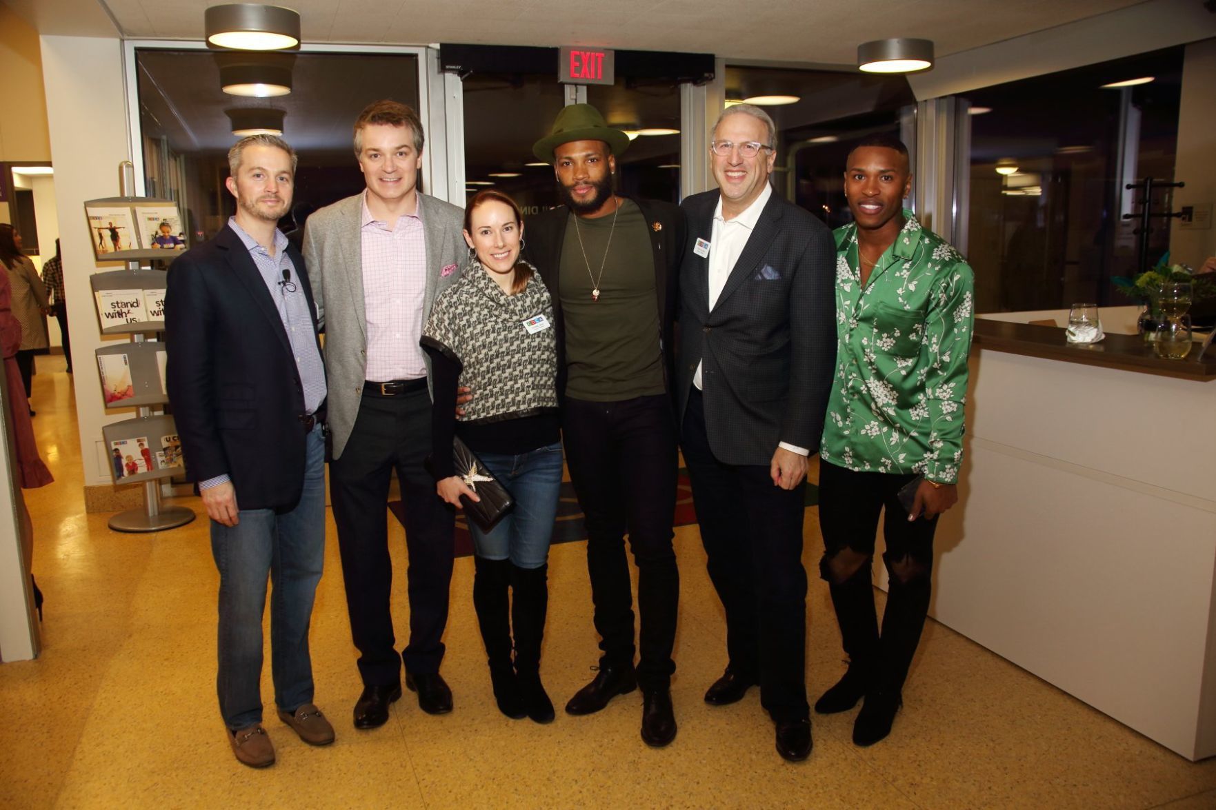 Jesse Hunter, Michael and Diedre Gray, Antonio Douhtit-Boyd, Tom Hillman, Redd Williams